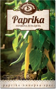 Paprika Feferona Žuta Ljuta 1 5gr